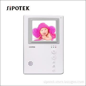 Sipo 4 inch Color TFT LCD hands free video door intercom